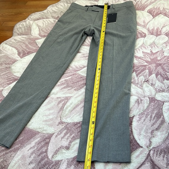 ASOS Design Slim Smart Dress Pants in Gray W34 L32 - Picture 10 of 12